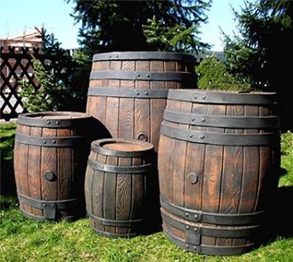 Rainwater recovery system – Barrels